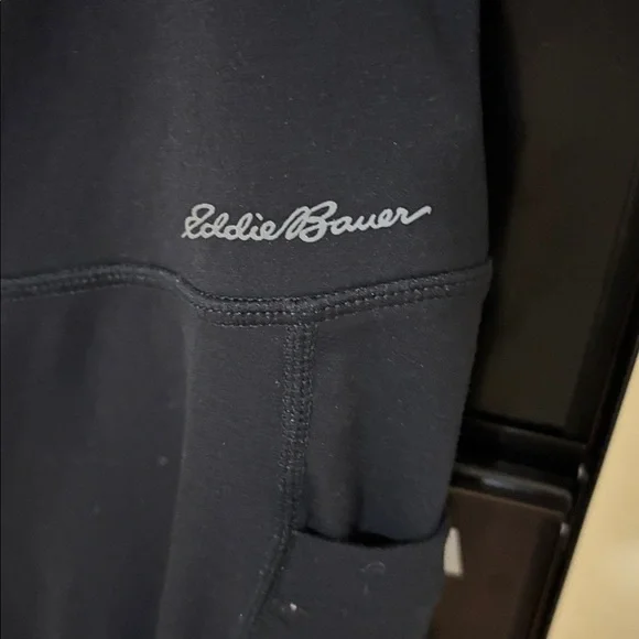 Eddie Bauer Movement Lux 7/8 Women's Black Leggings - Picture 2 of 8